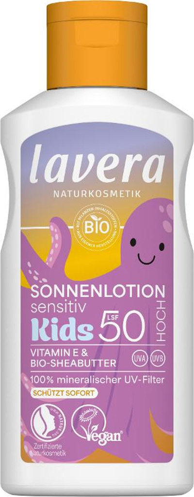 Produktfoto zu Sonnenlotion Kids Sensitiv LSF 50 - parfümfrei