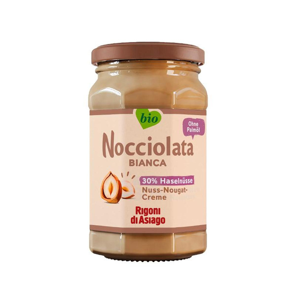 Produktfoto zu Rigoni di Asiago Nocciolata Bianca Nuss Nougat Creme