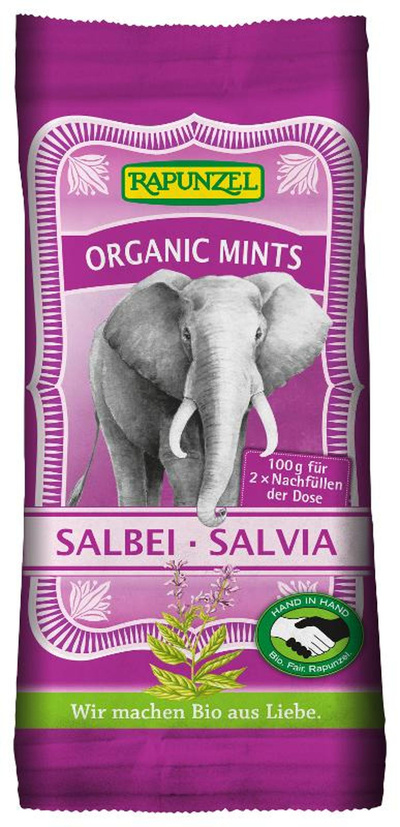 Produktfoto zu Bonbons Organic Mints Salbei