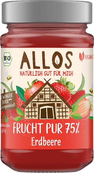 Produktfoto zu Erdbeere Fruchtaufstrich