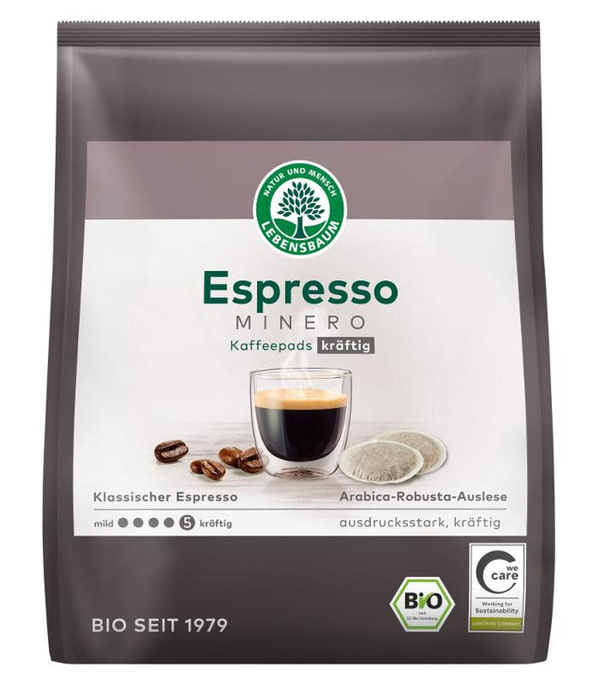 Produktfoto zu Espresso Pads Minero
