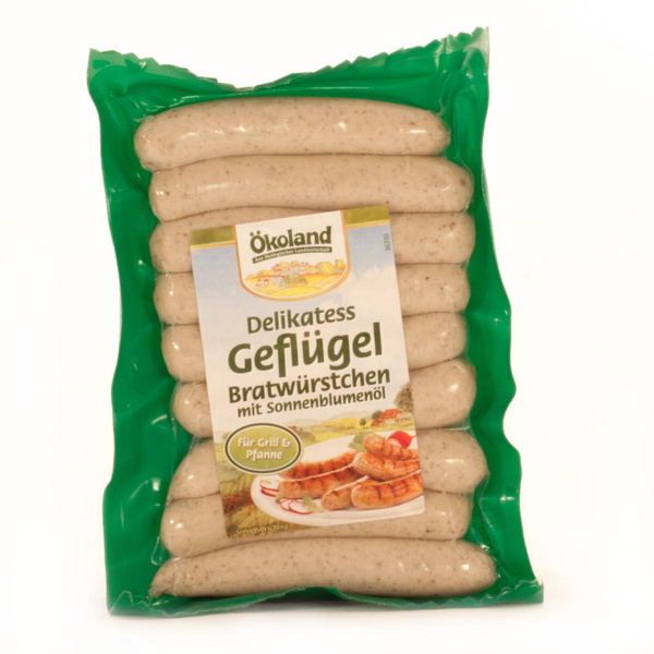 Produktfoto zu Geflügel-Bratwürstchen