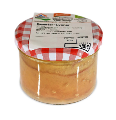 Produktfoto zu Lyoner im Glas