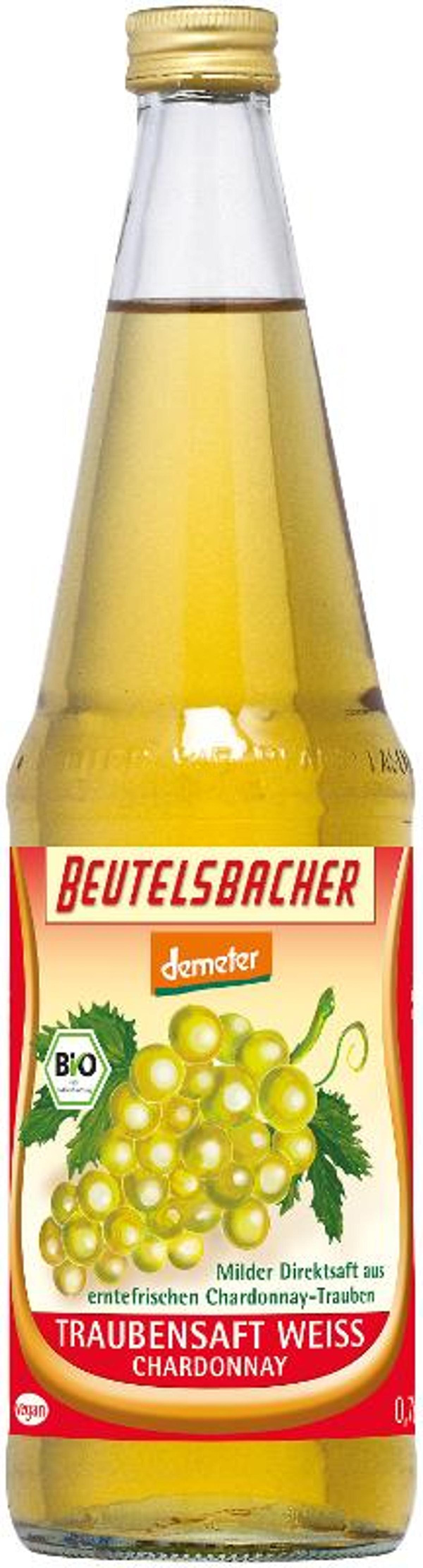 Produktfoto zu Chardonnay Traubensaft weiß