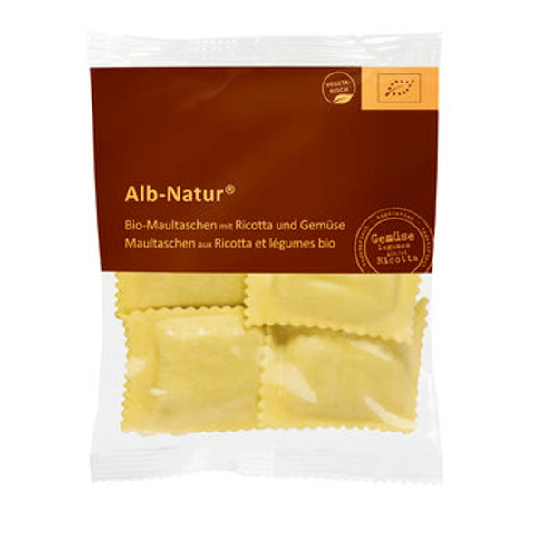 Produktfoto zu Alb-Natur Maultaschen mit Ricotta-Gemüse