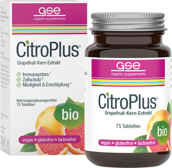 Produktfoto zu CitroPlus 800 Grapefruitkern Extrakt 500mg
