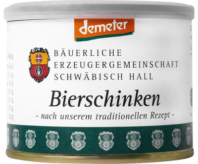 Produktfoto zu Bierschinken vom Schwein 200g Dose