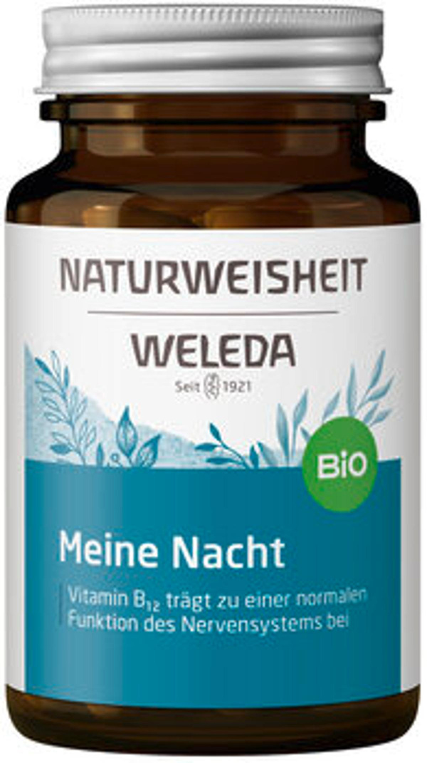 Produktfoto zu Weleda Naturweisheit Meine Nacht 46 Kapseln
