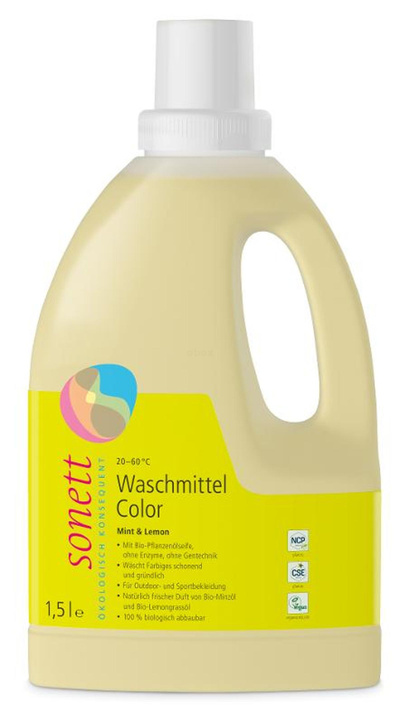Produktfoto zu Flüssig-Waschmittel Color Mint-Lemon