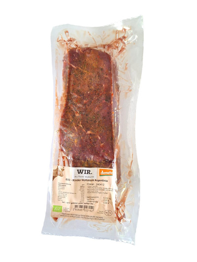 Produktfoto zu Rinder Hüftsteak in Paprikamarinade 2 Stück ca. 320 g