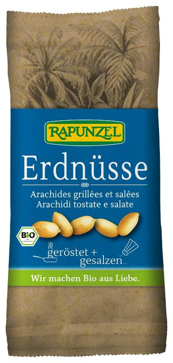 Produktfoto zu Erdnüsse geröstet + gesalzen