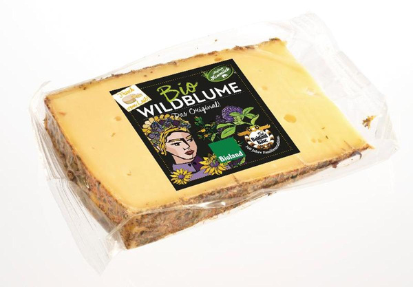 Produktfoto zu Allgäuer Wildblumenkäse aus Heumilch 50%