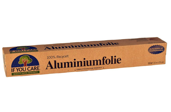 Produktfoto zu Alufolie 100% recycelt B=29cm