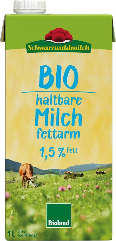 Produktfoto zu H-Milch fettarm 1,5%  BIOLAND