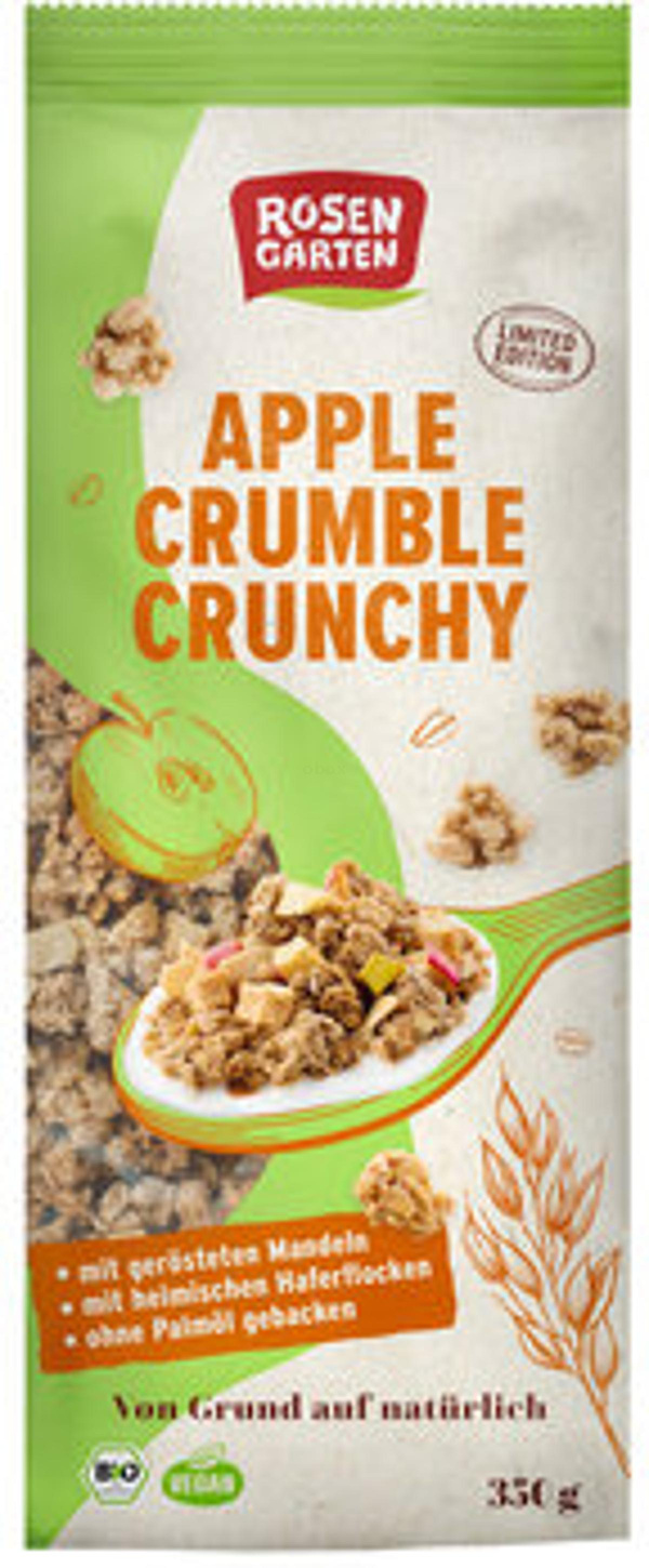 Produktfoto zu Rosengarten Apple Crumble Crunchy Müsli
