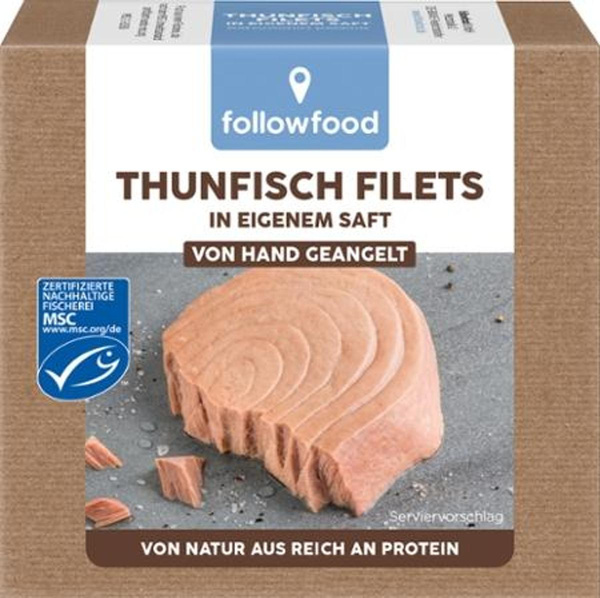 Produktfoto zu Thunfisch Filets im eigenen Saft