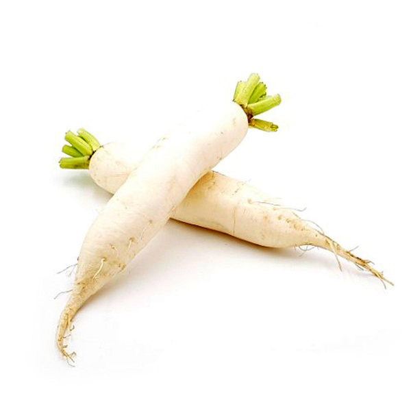 Produktfoto zu weißer Rettich