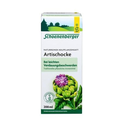 Produktfoto zu Naturreiner Heilpflanzensaft Artischocke