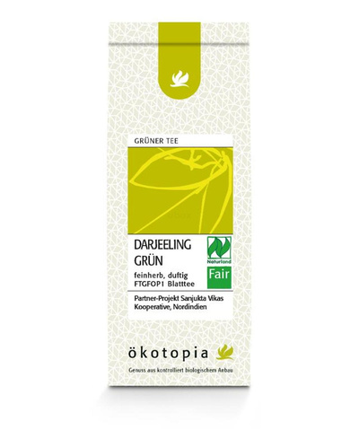 Produktfoto zu Ökotopia Darjeeling Grüntee