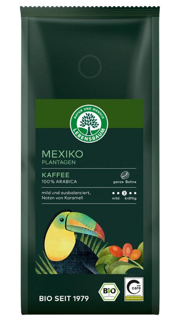 Produktfoto zu Plantagen Kaffee ganze Bohnen