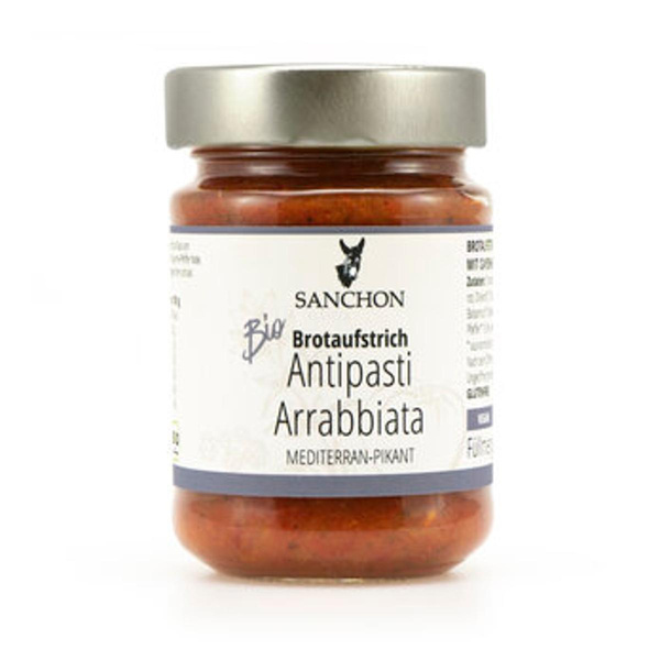 Produktfoto zu Sanchon Brotaufstrich Antipasti Arrabbiata