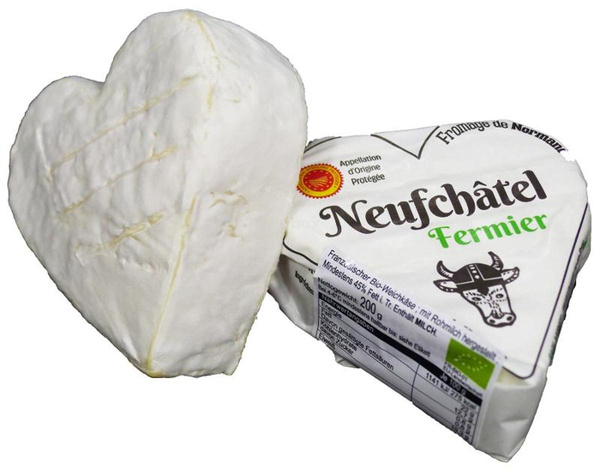 Produktfoto zu Coeur de Neufchâtel AOP Weichkäse