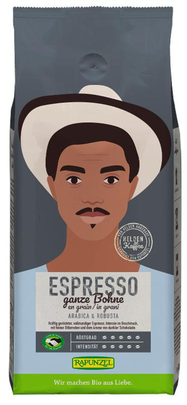 Produktfoto zu Heldenkaffee Espresso, ganze Bohne