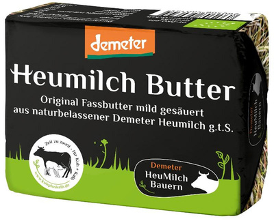 Produktfoto zu Demeter Heumilchbutter