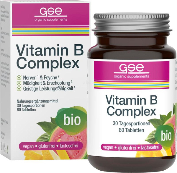 Produktfoto zu Vitamin B Complex 500mg | 60St