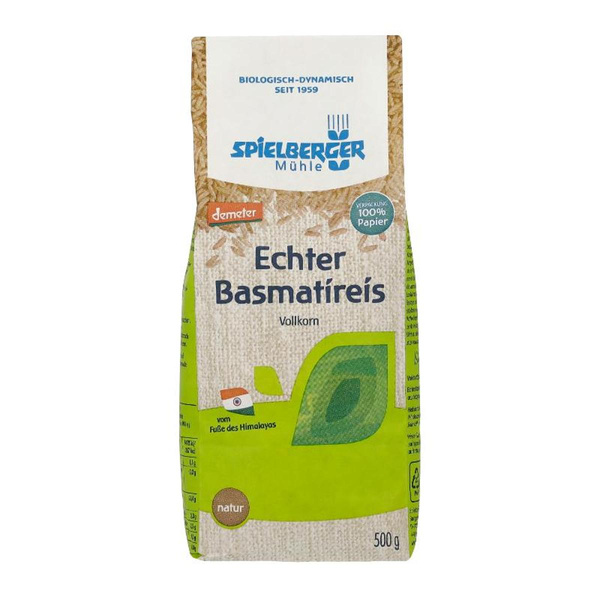 Produktfoto zu Spielberger Echter Basmatireis natur