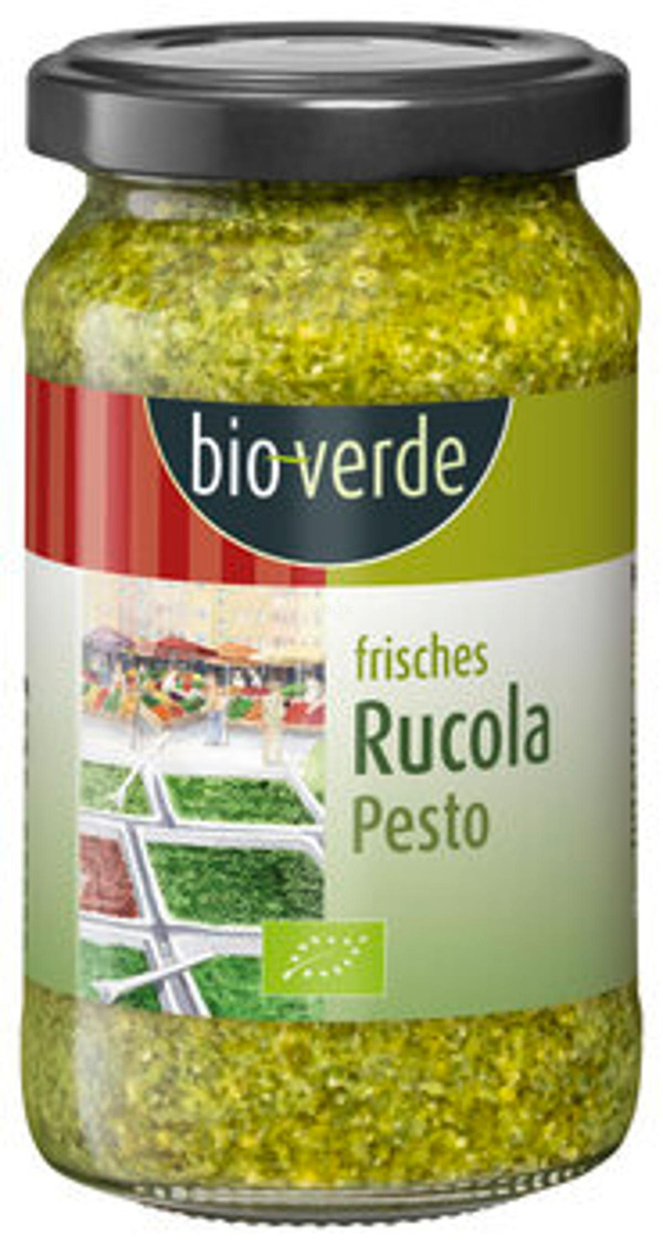 Produktfoto zu bio-verde frisches Pesto Rucola