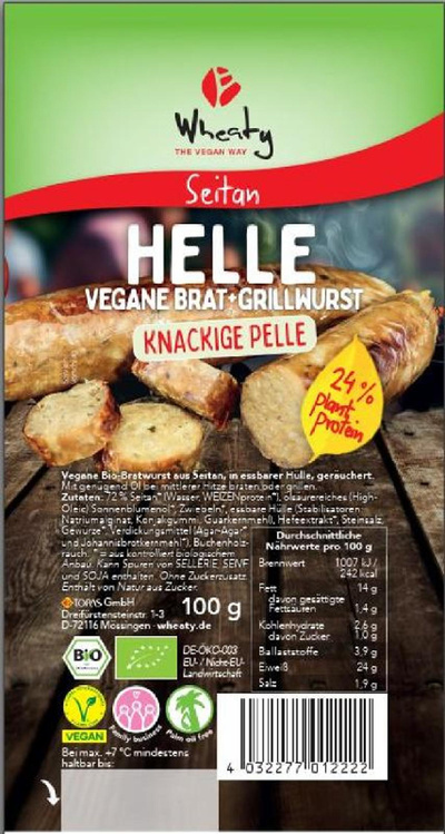 Produktfoto zu WHEATY Helle Brat+Grillwurst v