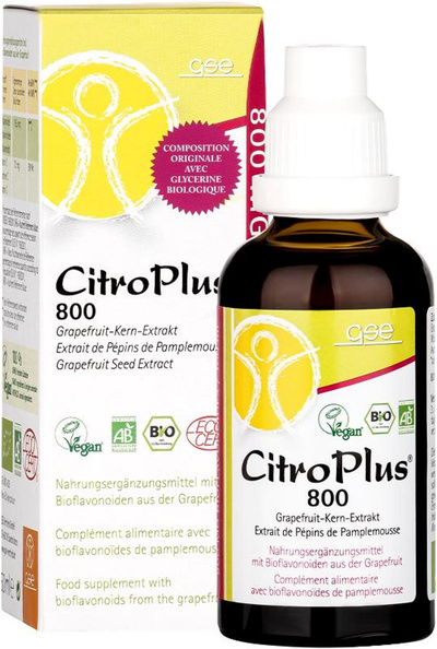Produktfoto zu CitroPlus 800 Grapefruitkern Extrakt - Tropfen