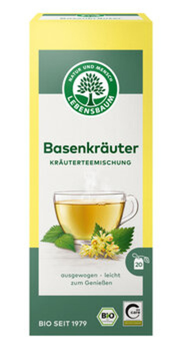 Produktfoto zu LEBENSBAUM Basenkräuter Tee