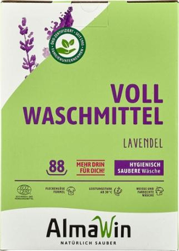 Produktfoto zu Vollwaschmittel Pulver Lavendel 4,6kg