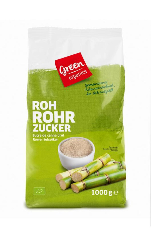 Produktfoto zu green organics Rohrohrzucker