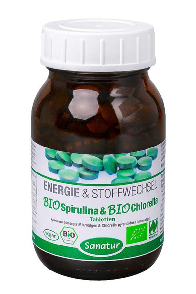 Produktfoto zu Spirulina & Chlorella - Tabletten