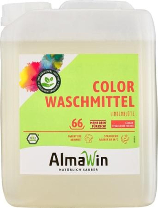 Produktfoto zu Color Waschmittel Lindenblüte 5l
