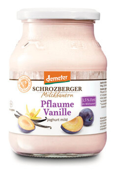 Produktfoto zu Winterjoghurt Pflaume-Vanille