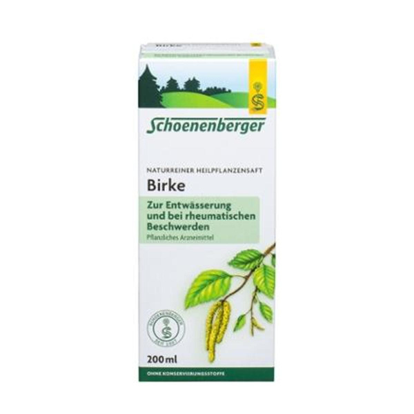 Produktfoto zu Naturreiner Heilpflanzensaft Birkenblätter