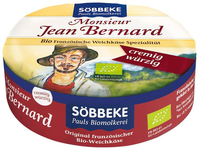 Produktfoto zu Weichkäse Monsieur Jean Bernard würzig 60%