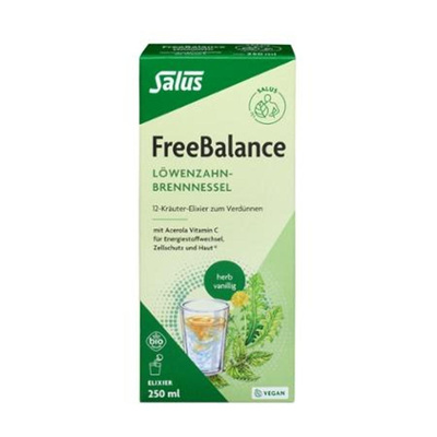Produktfoto zu FreeBalance Löwenzahn-Brennnessel-Elixier