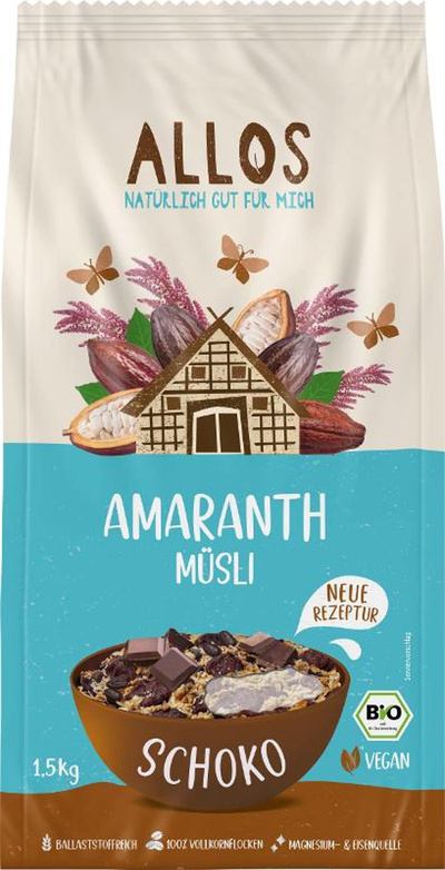 Produktfoto zu Amaranth Schoko Müsli - Großpackung