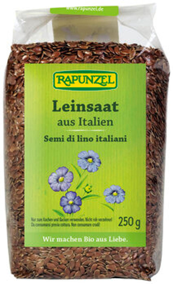 Produktfoto zu Leinsaat braun