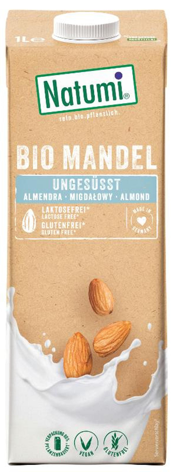 Produktfoto zu Mandeldrink ungesüßt