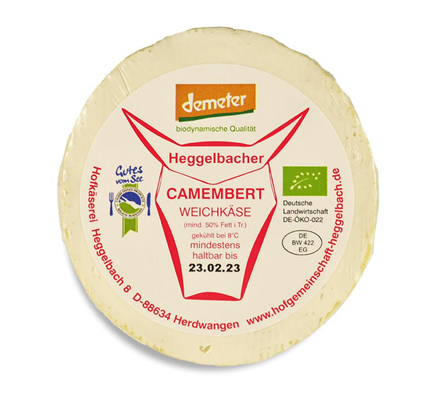 Produktfoto zu Heggelbach Camembert ca. 150 g