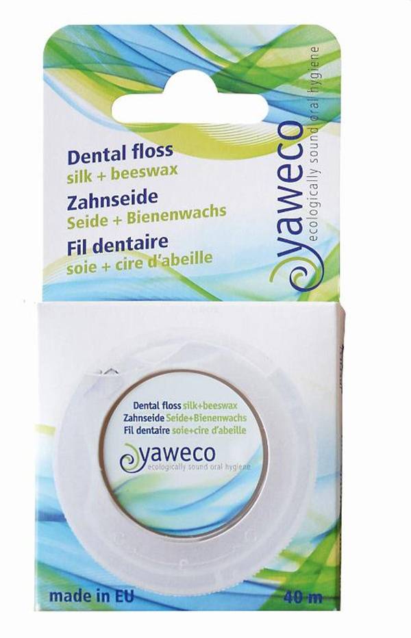 Produktfoto zu Zahnseide aus Seide & Bienenwachs