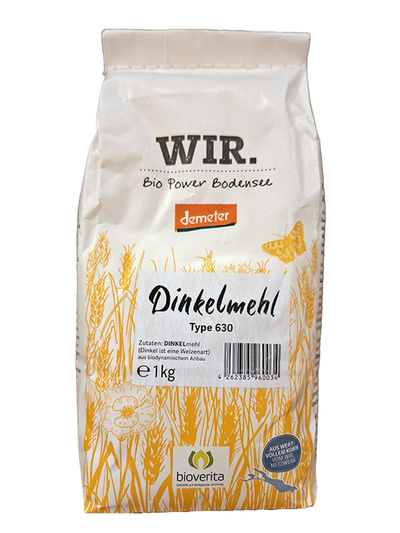 Produktfoto zu Dinkelmehl Type 630 DEMETER