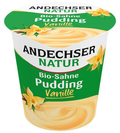 Produktfoto zu Sahnepudding Vanille BIOLAND 1