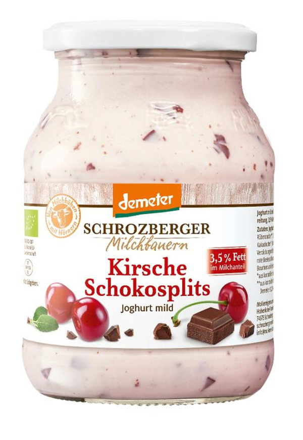 Produktfoto zu Winterjoghurt Kirsche-Schokosp